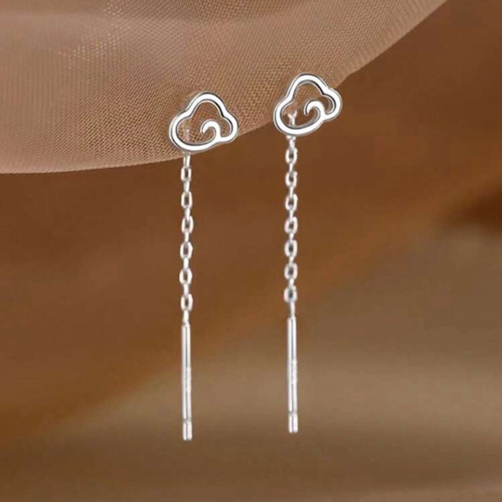 925 sterling silver cloud ☁️ earrings ✨​​​​​​​​